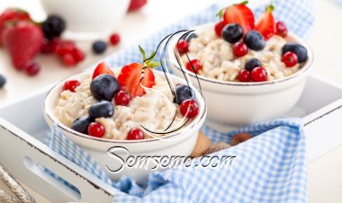 شوفان بالعسل والفواكة لرجيم صحي