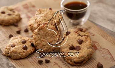 كوكيز الشوفان السهل بالفيديو