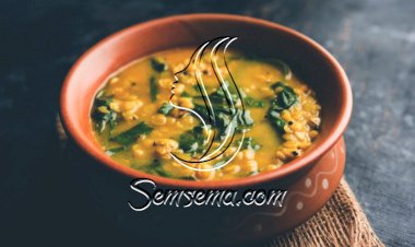 شوربة عدس مع السلق