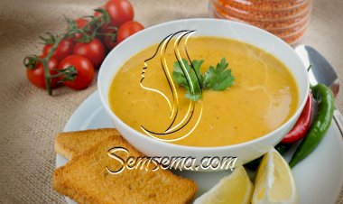 شوربة عدس بالحامض