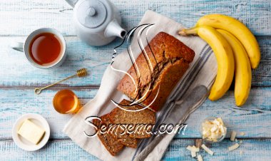 كيكة الشوفان بالموز