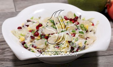 سلطة البوملي والفطر بالفيديو