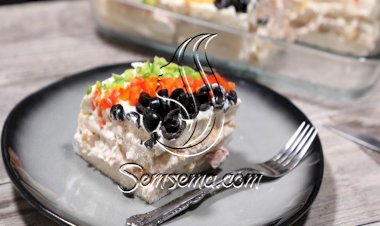 كيكة التونة المبتكرة بالفيديو