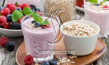 سموذي التوت البري بالشوفان للرجيم