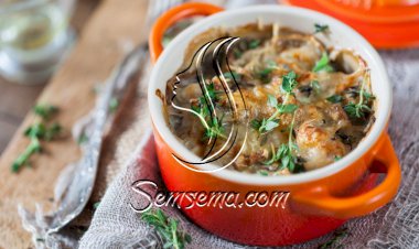 دجاج بالفطر لمقبلات فاخرة