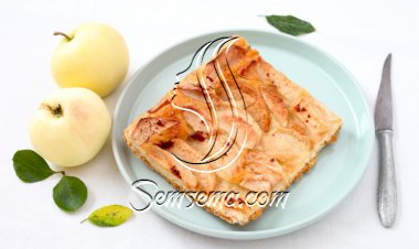 حلى التفاح بالفرن