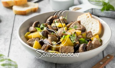 لحم مشوي مع البطاطس للرجيم