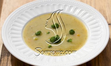 شوربة البروكلي بالبطاطس