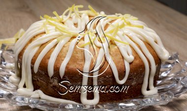 كيكة الليمون بالكريمة بالفيديو