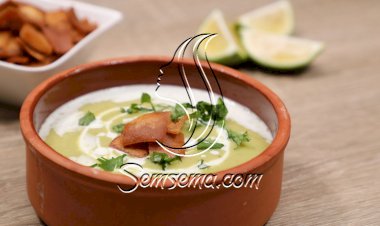 شوربة الكوسا بالفيديو