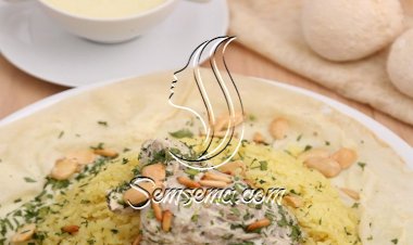 المنسف باللحم