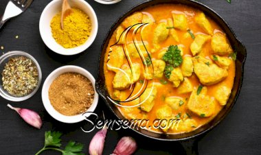 دجاج بالكاري والبرتقال للرجيم