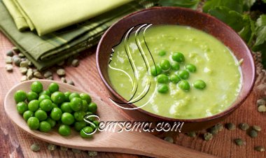 شوربة البازيلا بالكريمة