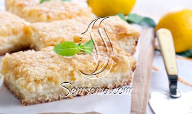 كيك الليمون المحشو بالجبن الكريمي