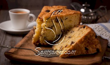 كيك هش بالزبيب