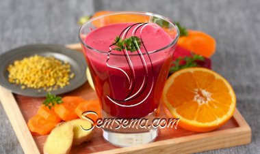 سموذي الشمندر بالبرتقال المقاوم للأمراض