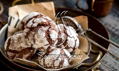 بسكويت بالجوز والشوكولاتة