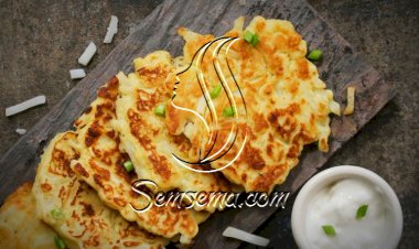 بان كيك البطاطس بالبصل لمقبلات شهية