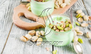 مهلبية الفستق الحلبي