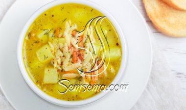 شوربة البطاطس بلسان العصفور