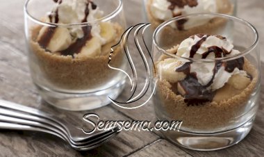 حلى الموز بالتوفي بالفيديو