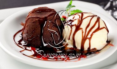 مولتن كيك مثل المطاعم