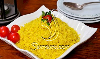 أرز بسمتي بالكركم