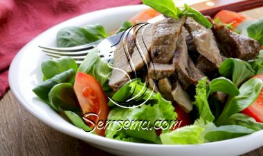 سلطة ستيك بالخضار