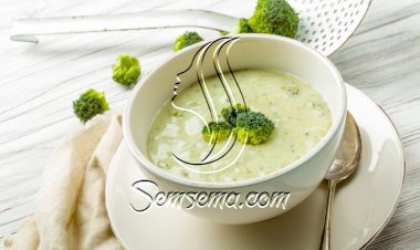 شوربة البروكلي الخفيفة للرجيم
