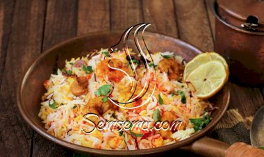 برياني سهل بالروبيان