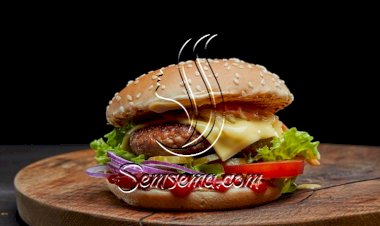 البرجر بالمنزل