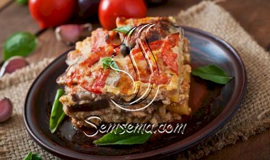 المسقعة باللحمة المفرومة