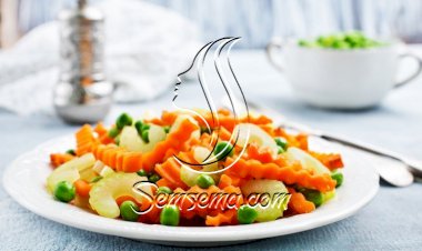 سلطة الجزر المسلوق لرجيم مثالي