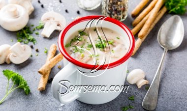 شوربة الفطر الطازج