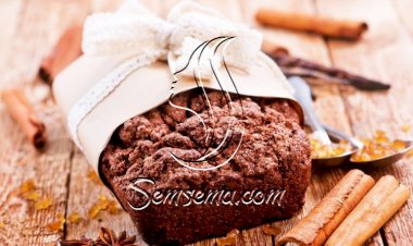 كيك القرفة بالشوكولاتة