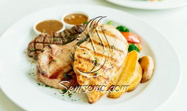 ستيك دجاج بالتتبيلة