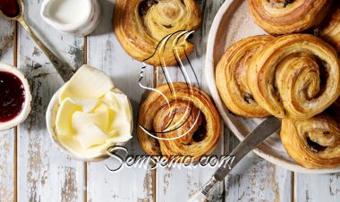 سينابون القرفة بالزبيب بطريقة سهلة