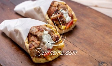 شاورما الدجاج مثل المطاعم