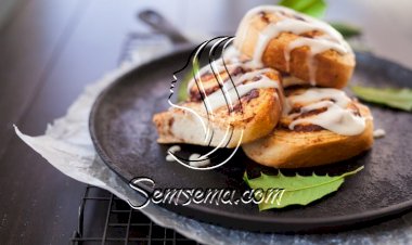 السينابون بالتفاح