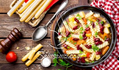 شوربة المكرونة المكسيكية