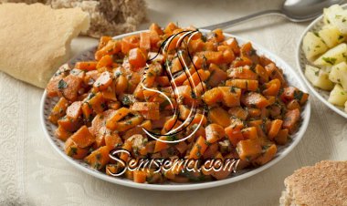 جزر بالكزبرة والثوم لمقبلات فاخرة