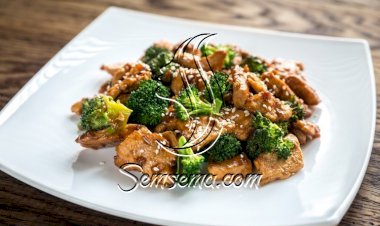 دجاج بالبروكلي صحي وشهي