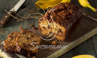 كيك الموز بالجوز