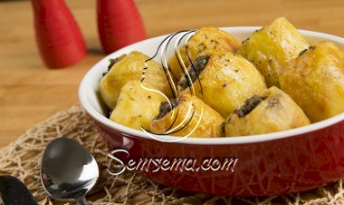 البطاطس المحشي مع منال العالم بالفيديو