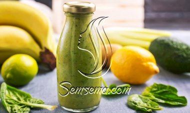 سموذي الموز بالسبانخ والليمون لرفع المناعة