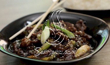 منغوليان بيف على طريقة المطاعم بالفيديو