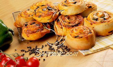 رولات البيتزا السهلة مع منال العالم بالفيديو