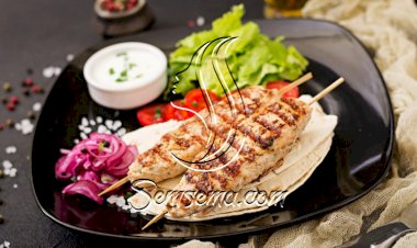 كباب الدجاج بالفرن للرجيم