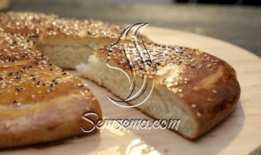 خبز رمضان بالسمسم بالفيديو