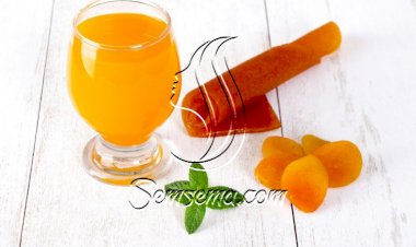 عصير قمر الدين السهل جداً